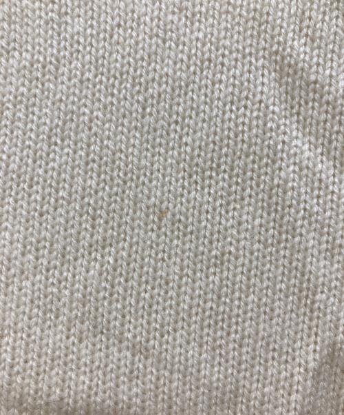 JIL SANDER（ジルサンダー）JIL SANDER (ジルサンダー) カシミヤワイドS/Sニット アイボリー サイズ:SIZE34の古着・服飾アイテム