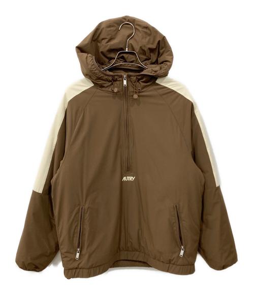 AUTRY（オートリ―）AUTRY (オートリ―) PADDED ANORAK ブラウン サイズ:Mの古着・服飾アイテム