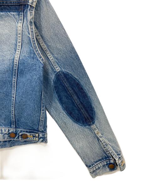 INSCRIRE（アンスクリア）INSCRIRE (アンスクリア) Tight Fit Denim Jacket/タイトフィットデニムジャケット インディゴ サイズ:38の古着・服飾アイテム