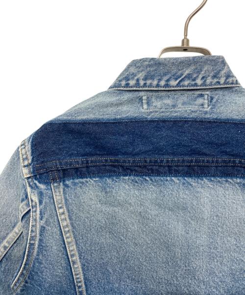 INSCRIRE（アンスクリア）INSCRIRE (アンスクリア) Tight Fit Denim Jacket/タイトフィットデニムジャケット インディゴ サイズ:38の古着・服飾アイテム