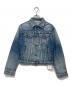 INSCRIRE（アンスクリア）の古着「Tight Fit Denim Jacket/タイトフィットデニムジャケット」｜インディゴ