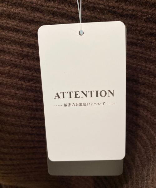 GOOD GRIEF!（グッドグリーフ）GOOD GRIEF! (グッドグリーフ) RIBBED KNIT SNOOD ブラウン サイズ:Fの古着・服飾アイテム