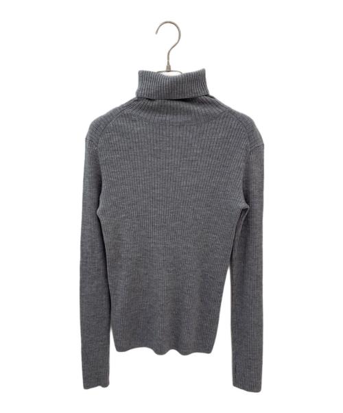 EVERYDAY I LIKE.（エヴリデイ アイ ライク）EVERYDAY I LIKE. (エヴリデイ アイ ライク) Basic Rib タートルネックプルオーバー グレー サイズ:Freeの古着・服飾アイテム