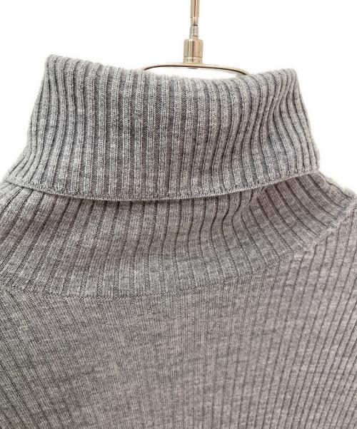 EVERYDAY I LIKE.（エヴリデイ アイ ライク）EVERYDAY I LIKE. (エヴリデイ アイ ライク) Basic Rib タートルネックプルオーバー グレー サイズ:Freeの古着・服飾アイテム