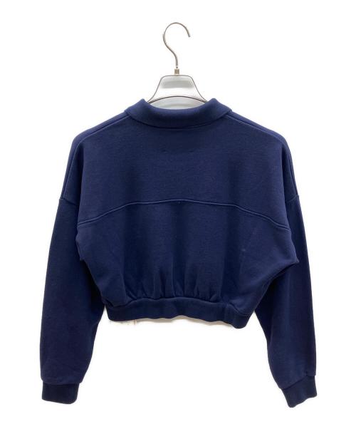 INSCRIRE（アンスクリア）INSCRIRE (アンスクリア) Vintage Sweat Short Pull Over ネイビー サイズ:Mの古着・服飾アイテム