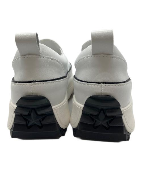 BEARDSLEY（ビアズリー）BEARDSLEY (ビアズリー) レザースリッポン ホワイト サイズ:22.5の古着・服飾アイテム