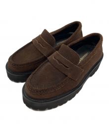 Caminando（カミナンド）の古着「SUEDE LOAFER」｜ブラウン