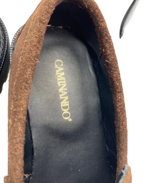 Caminando（カミナンド）Caminando (カミナンド) SUEDE LOAFER ブラウン サイズ:35の古着・服飾アイテム
