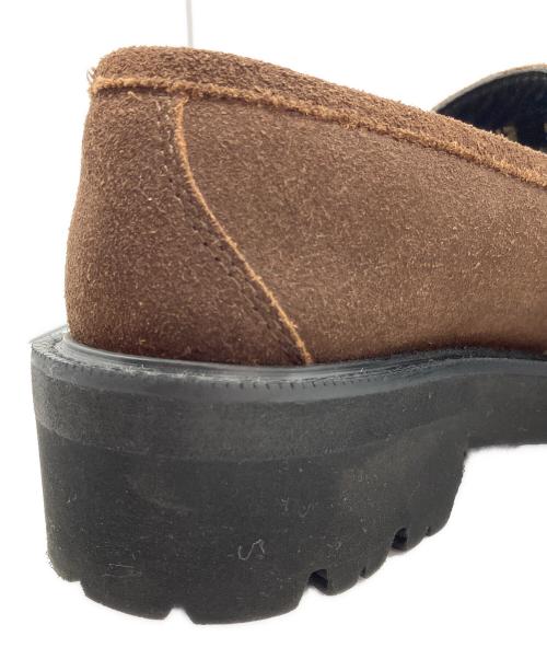 Caminando（カミナンド）Caminando (カミナンド) SUEDE LOAFER ブラウン サイズ:35の古着・服飾アイテム