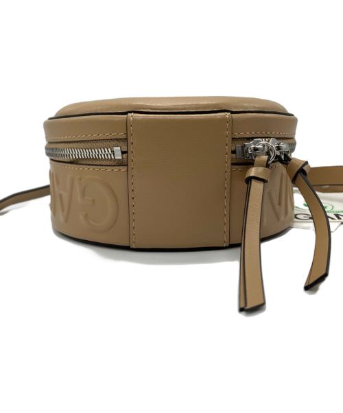 GANNI（ガニー）GANNI (ガニー) Banner Round Bag ベージュの古着・服飾アイテム