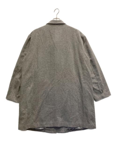 PAPAS（パパス）PAPAS (パパス) カシミヤコート グレー サイズ:Mの古着・服飾アイテム