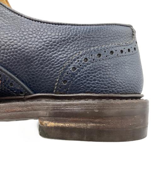 Tricker's（トリッカーズ）Tricker's (トリッカーズ) フルブローグ スリッポン ネイビー サイズ:8　1/2の古着・服飾アイテム