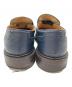 中古・古着 Tricker's (トリッカーズ) フルブローグ スリッポン ネイビー サイズ:8　1/2：8000円