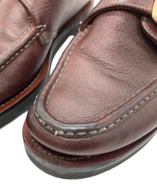 RUSSELL MOCCASIN（ラッセルモカシン）RUSSELL MOCCASIN (ラッセルモカシン) モンクストラップシューズ ブラウン サイズ:9.5の古着・服飾アイテム