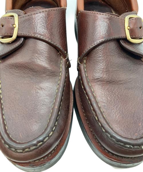 RUSSELL MOCCASIN（ラッセルモカシン）RUSSELL MOCCASIN (ラッセルモカシン) モンクストラップシューズ ブラウン サイズ:9.5の古着・服飾アイテム