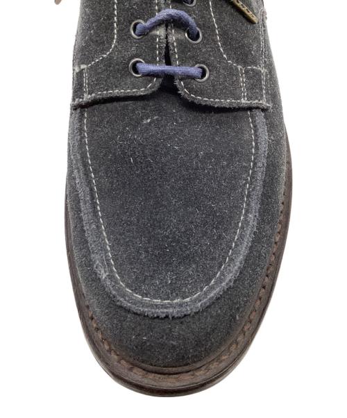 Crockett & Jones（クロケット＆ジョーンズ）Crockett & Jones (クロケット＆ジョーンズ) Uチップシューズ ネイビー サイズ:9の古着・服飾アイテム