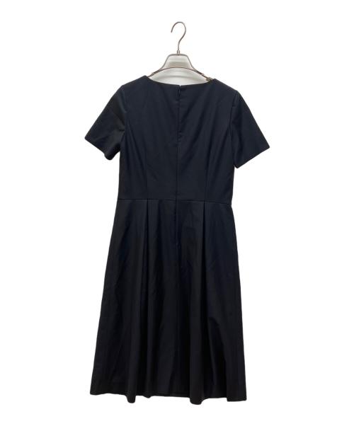 theory luxe（セオリーリュクス）theory luxe (セオリーリュクス) ワンピース ネイビー サイズ:38の古着・服飾アイテム