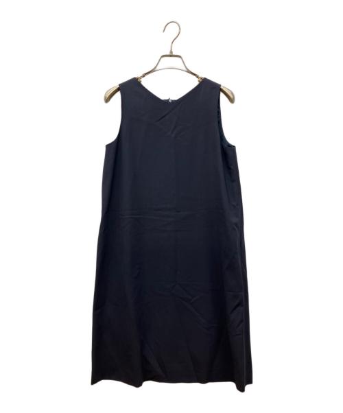 theory（セオリー）theory (セオリー) ノースリーブワンピース ネイビー サイズ:2の古着・服飾アイテム