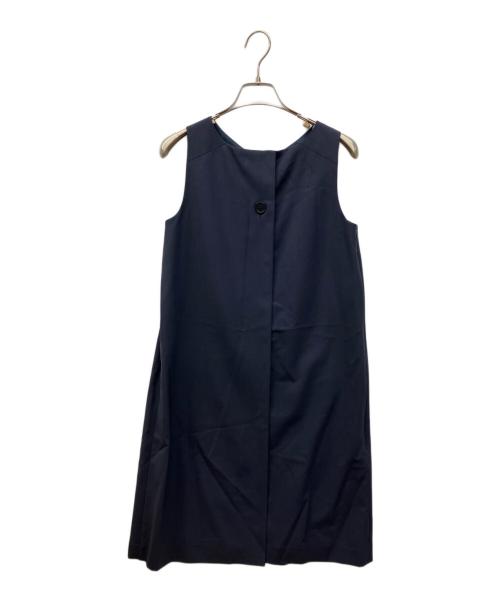 theory（セオリー）theory (セオリー) ノースリーブワンピース ネイビー サイズ:2の古着・服飾アイテム