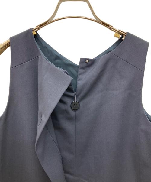 theory（セオリー）theory (セオリー) ノースリーブワンピース ネイビー サイズ:2の古着・服飾アイテム