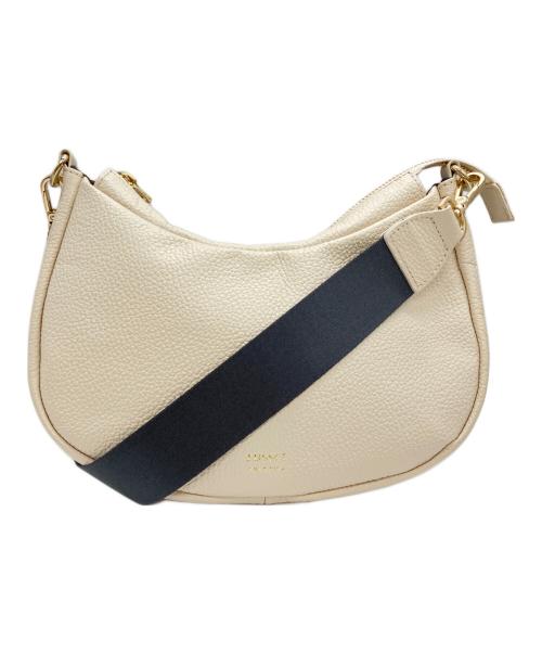 russet（ラシット）russet (ラシット) ハーフムーンショルダーバッグ アイボリーの古着・服飾アイテム
