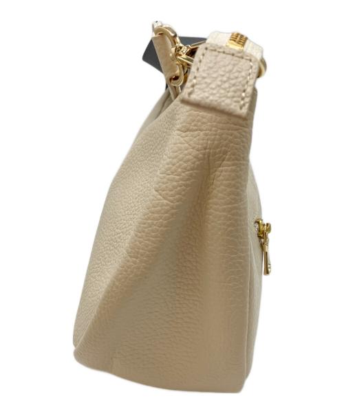 russet（ラシット）russet (ラシット) ハーフムーンショルダーバッグ アイボリーの古着・服飾アイテム