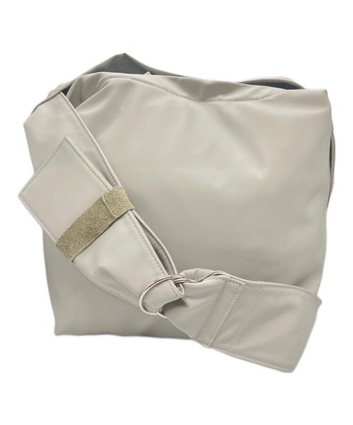 PUBLIC TOKYO（パブリックトウキョウ）PUBLIC TOKYO (パブリックトウキョウ) YOROZU タスキショルダーBAG M ベージュの古着・服飾アイテム