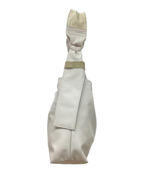 PUBLIC TOKYO（パブリックトウキョウ）PUBLIC TOKYO (パブリックトウキョウ) YOROZU タスキショルダーBAG M ベージュの古着・服飾アイテム