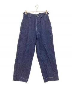 中古・古着通販】FUMIKA UCHIDA (フミカウチダ) DENIM STRAIGHT PANTS
