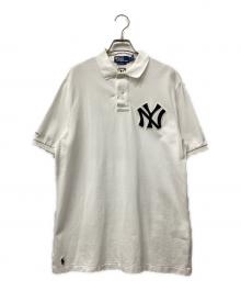 POLO RALPH LAUREN×Cooperstown（ポロ・ラルフローレン×クーパーズタウン）の古着「ポロシャツ」｜ホワイト