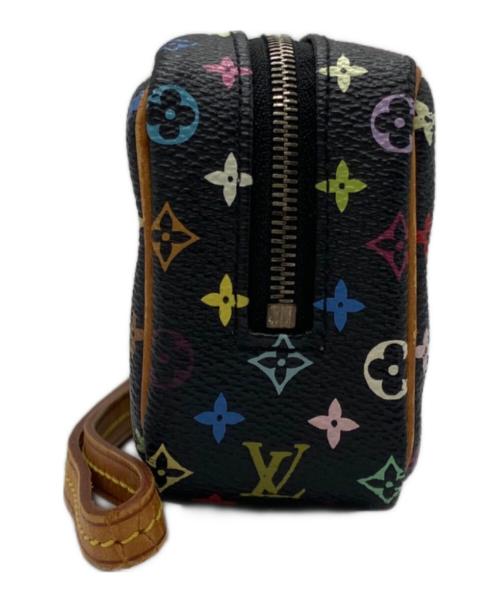 LOUIS VUITTON（ルイ ヴィトン）LOUIS VUITTON (ルイ ヴィトン) モノグラム・マルチカラー　	トゥルース ワピティポーチ ブラック サイズ:下記参照の古着・服飾アイテム