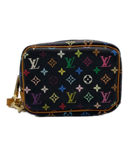 LOUIS VUITTON（ルイ ヴィトン）LOUIS VUITTON (ルイ ヴィトン) モノグラム・マルチカラー　	トゥルース ワピティポーチ ブラック サイズ:下記参照の古着・服飾アイテム