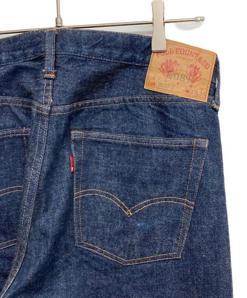 FULLCOUNT（フルカウント）FULLCOUNT (フルカウント) 1800-2 デニムパンツ インディゴ サイズ:Ｗ32×Ｌ34の古着・服飾アイテム
