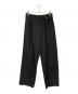 MANOF（マノフ）の古着「WRAP BELT PANTS」｜ブラック