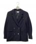 FRAY ID（フレイ アイディー）の古着「セミダブルテーラードジャケット」｜ネイビー