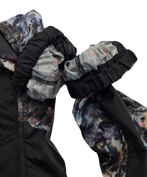 and wander（アンドワンダー）and wander (アンドワンダー) ストーンプリンターリップジャケット ブラック サイズ:00の古着・服飾アイテム