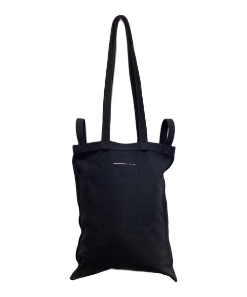 MM6 Maison Margiela（エムエムシックスメゾンマルジェラ）MM6 Maison Margiela (エムエムシックスメゾンマルジェラ) 4ハンドルトートバッグ ブラックの古着・服飾アイテム