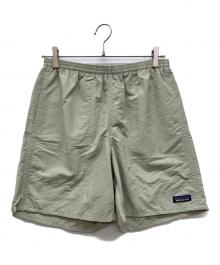 Patagonia（パタゴニア）の古着「バギーズ ショーツ　ワンポイントショーツ」｜グリーン
