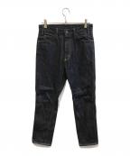 UNUSEDアンユーズド）の古着「12oz rigid denim five pockets pants」｜インディゴ