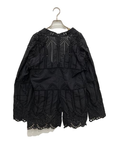 R'IAM PLAGE（リアム プラージュ）R'IAM PLAGE (リアム プラージュ) レースジャケット ブラック サイズ:38の古着・服飾アイテム