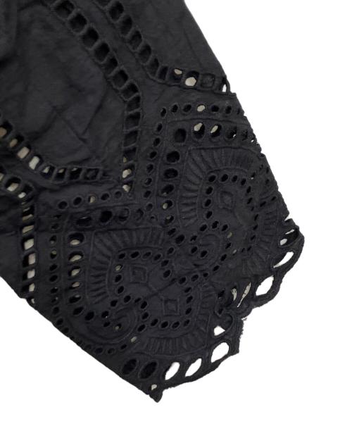 R'IAM PLAGE（リアム プラージュ）R'IAM PLAGE (リアム プラージュ) レースジャケット ブラック サイズ:38の古着・服飾アイテム