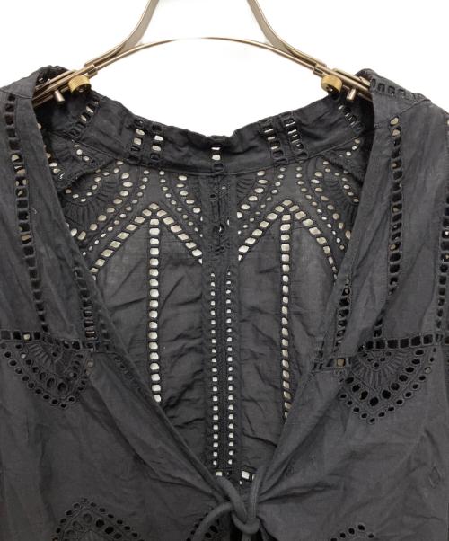R'IAM PLAGE（リアム プラージュ）R'IAM PLAGE (リアム プラージュ) レースジャケット ブラック サイズ:38の古着・服飾アイテム