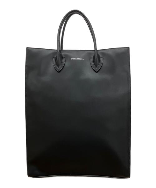 DRESSTERIOR（ドレステリア）DRESSTERIOR (ドレステリア) オーバーラップサークルトートバッグ ブラックの古着・服飾アイテム