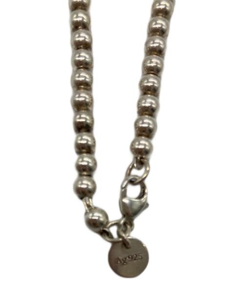 TIFFANY & Co.（ティファニー アンド コー）TIFFANY & Co. (ティファニー アンド コー) ブルー ハート タグ ビーズ ブレスレット シルバーの古着・服飾アイテム