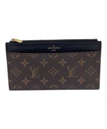 LOUIS VUITTON（ルイ ヴィトン）の古着「スリムパース」｜ブラウン