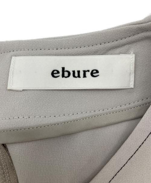 ebure（エブール）EBURE (エブール) ノースリーブオールインワン グレー サイズ:36の古着・服飾アイテム