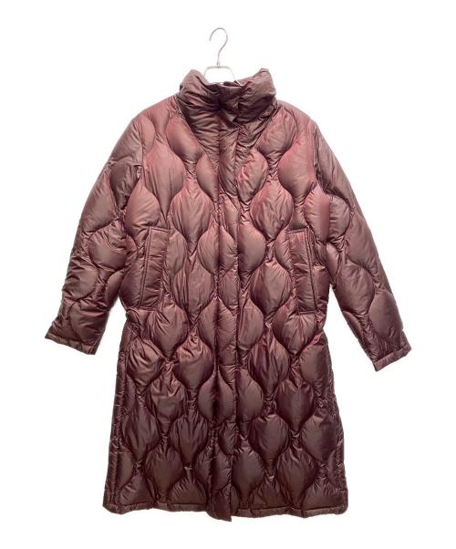 KRAKATAU（クラカタウ）KRAKATAU (クラカタウ) キルティングロングダウンコート ボルドー サイズ:Lの古着・服飾アイテム