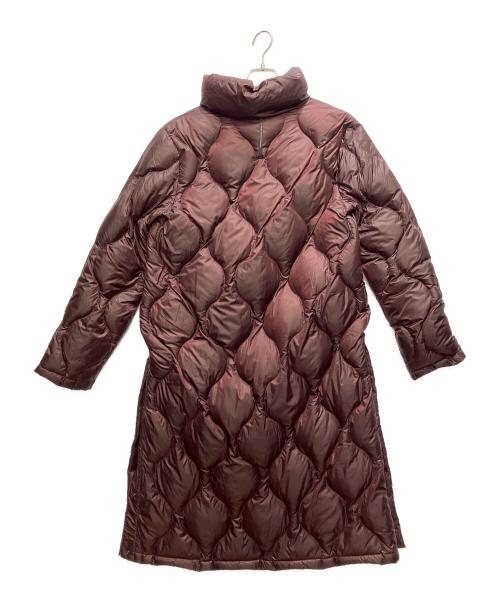 KRAKATAU（クラカタウ）KRAKATAU (クラカタウ) キルティングロングダウンコート ボルドー サイズ:Lの古着・服飾アイテム
