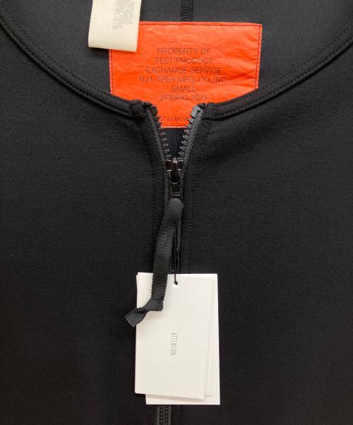 N.HOOLYWOOD（エヌ ハリウッド）N.HOOLYWOOD (エヌ ハリウッド) BLOUSON　ノーカラージャケット　ブルゾン ブラック サイズ:36の古着・服飾アイテム