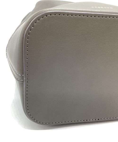 ORSETTO（オルセット）ORSETTO (オルセット) ギャザーショルダーバッグ　 グレーの古着・服飾アイテム